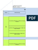 INGLES - Matriz de Analisis SECUNDARIA