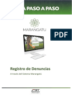 Guia Paso A Paso - Registro de Denuncia A Traves Del Sistema Marangatu