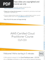 AWS Certified Cloud Practitioner Slides v2.3.2