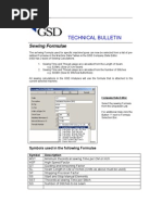 Sewing Formula