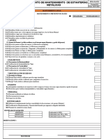 Checklist de Mantenimiento de Racks - Santa Clara