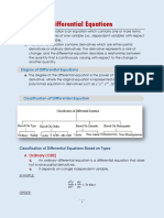 Solving Differential Equations