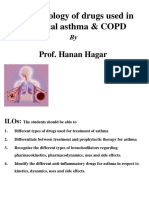 2&3-Pharmacology of Drugs Used in Bronchial Asthma & COPD