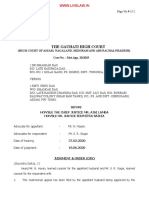 The Gauhati High Court: (High Court of Assam, Nagaland, Mizoram and Arunachal Pradesh) Case No.: Mat - App. 20/2019