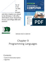 Ch-09 (Comp) - Programming Languages