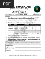 Ftre-2021-C-X-P1-At+s&m-Sample Paper