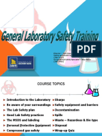 Chemical Laboratory Safety Training