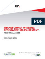 Transformer Winding Resistance