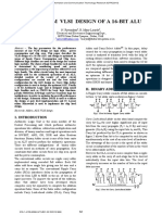 An Optimum Vlsi Design of A 16 6-Bit Alu: Ii. Binary Adder R Circuits