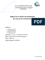 La Station de Dessalement d'Al-Hoceima