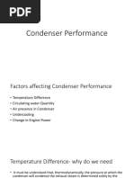 Condenser Performance