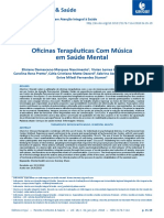 Oficinas Terapêuticas Com Música em Saúde Mental