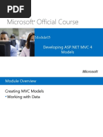 Microsoft Official Course: Models