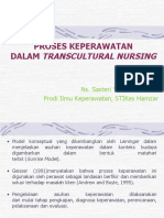 PROSES KEPERAWATAN Dalam TRANSCULTURAL NURSING