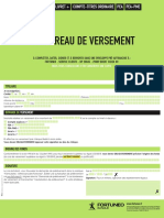 Bordereau Versement