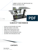 Design and Fabrication of Mechanical Footstep Power Generator