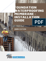 Foundation Waterproofing Membrane Installation Guide