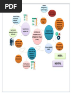 Mapa Mental de Registro Civil y Estadistisca Vitales