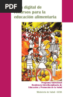 Guía Digital Recursos Educación Alimentaria