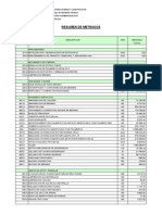 Partidas y Metrados