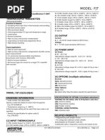 Model: FJT: Thermocouple Transmitter