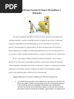 Tasas y Contribuciones Especiales de Mejoras Metropolitanas y Municipales