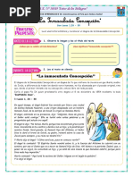 Lectura La Inmaculada Concepción