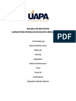 Tarea 7 de Istoria Dominicana 2