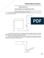 Problemas de Balance de Energía 2018 Operaciones Unitarias I