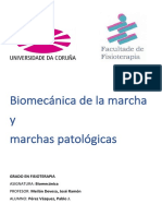 Biomecánica de La Marcha y Marchas Patológicas