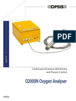 O2000N Oxygen Analyser: Continuous Emissions Monitoring and Process Control