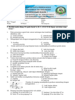 Soal Pas Pjok Kelas 6 2021 KBS