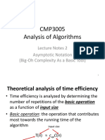 Lecture Notes 2 Asymptotic Notation