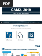 CAM2® 2020 FARO Arm Basic Tactile Training