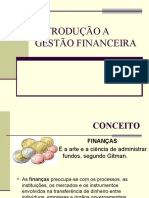 Introdução A Gestão Financeira