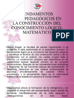 Fundamentos Psicopedagógicos en La Construcción Del Conocimiento Lógico-Matemático - M