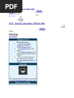 SCP: Secret Laboratory Official Wiki