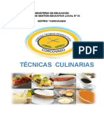 Técnicas Culinarias Corcovado Revisar, Corregir, Imprimir