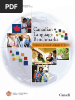 Canadian Language Benchmarks 2000 - English As A Second Language For Adults