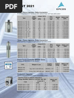 EPCOS Price List 2021