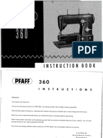 Pfaff 360 Manual