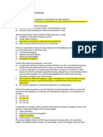 QUIZ 3 Financial Forecasting and Budgeting