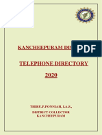 Telephone Directory: Kancheepuram District