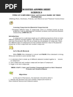 Modified Answer Sheet Scie 9