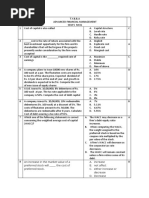 AFM - SEM5 - Question Bank