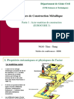 L'acier Matériau de Construction