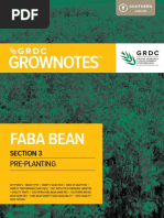 GrowNote Faba South 3 Pre Planting