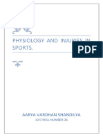 Physiology and Injuries in Sports