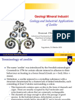 Geologi Mineral Industri: Geology and Industrial Applications of Zeolite