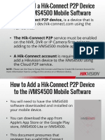 A Hik-Connect P2P Device, Is A Device That Is